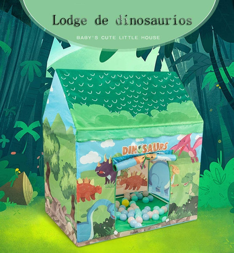 Imagen 3 de 4 de Carpa De Dinosaurio Para Niños, Juguetes De Dinosaurio Extra