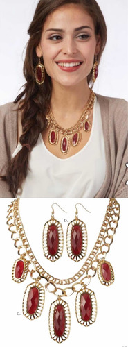 Collar Y Aretes Park Lane