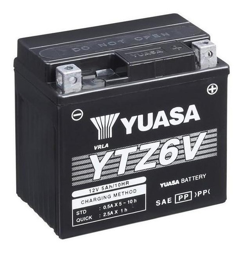 Bateria Yuasa Ytz6v 5ah Cg 150 Fan Titan Bros Ybr 125 Factor