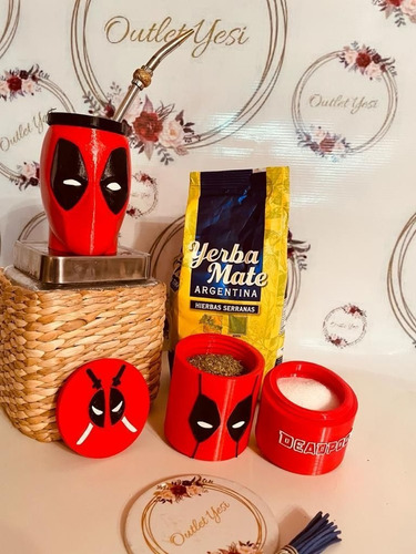 Set Mate Deadpool Marvel