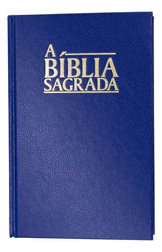 Bíblia Sagrada - Acf - Letra Grande - Capa Dura Azul, De Vários Autores. Editorial Sociedade Biblica Trinitariana Do Brasil, Tapa Dura En Português, 2011