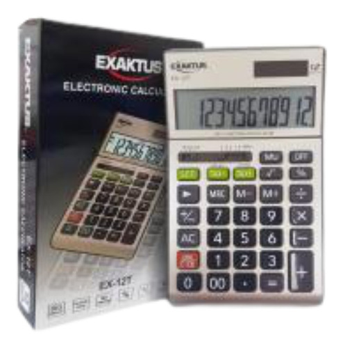 Calculadora Exaktus Ex-12t 12 Digitos