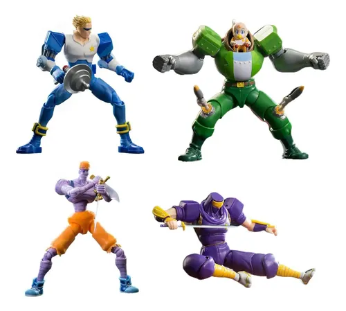 Bonecos Captain Commando 52toys 10cm Baby Mummy Ninja Capcom