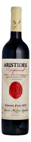 Vino Aristides Confidencial Cabernet Frank X 3 Unidades