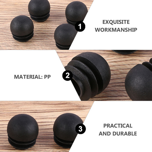 Tapones Redondos De Plástico Para Muebles, 50 Unidades, Tapo