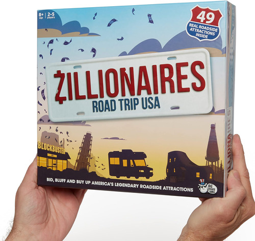 Juego De Mesa Zillionaires Road Trip Usa