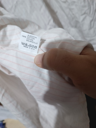 Se Vende Camisa Usada Talla M,manga Larga,puños Gemelos (Usado)
