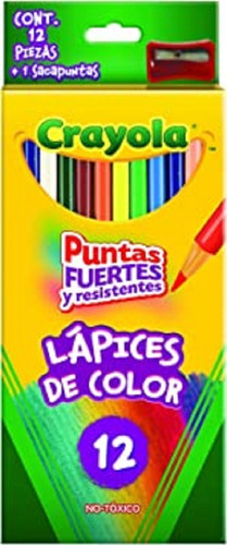 Colores Crayola 12 Colores