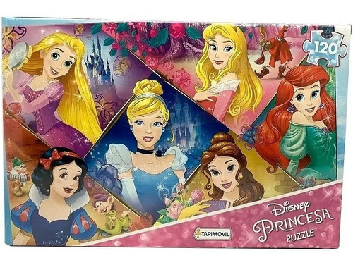 Rompecabezas Disney Princesas 120pzas   Art.dpu07330