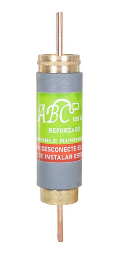Fusible  100 Amp. Abc  Fabc-100 (pak 3 Pz )