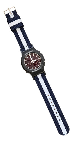 Correa Nylon Sport Repuesto Para Casio G-shock Ga-2100