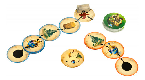 Juego De Mesa 904642 Treasure Rush Familiar Blue Orange