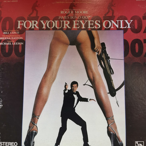 Disco Lp:james Bond- For Your Eyes Only