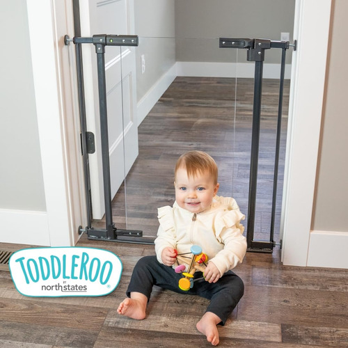 Puerta De Seguridad Toddleroo De North States Ultra Low 0.25