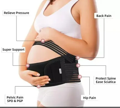 Faja Embarazada Tribanda Cuida La Columna Vertebral Original