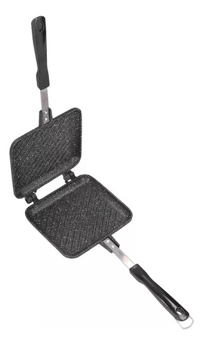 Sartén For Pan Sandwich De Doble Cara Antiadherente