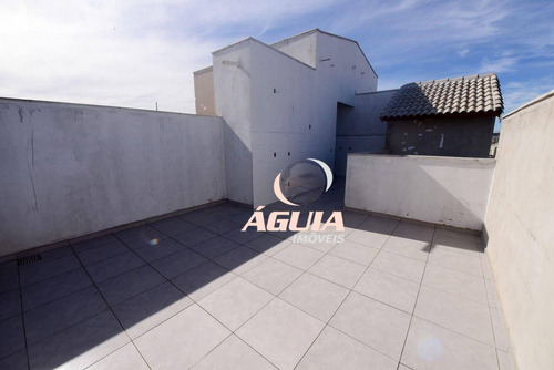 Imagem 6 de 12 de Cobertura Com 2 Dormitórios À Venda, 45 M² Por R$ 360.000,00 - Vila Helena - Santo André/sp - Co1006