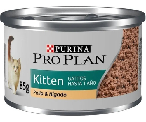 24 Latas Pro Plan Kitten - Alimento Húmedo Para Gatos