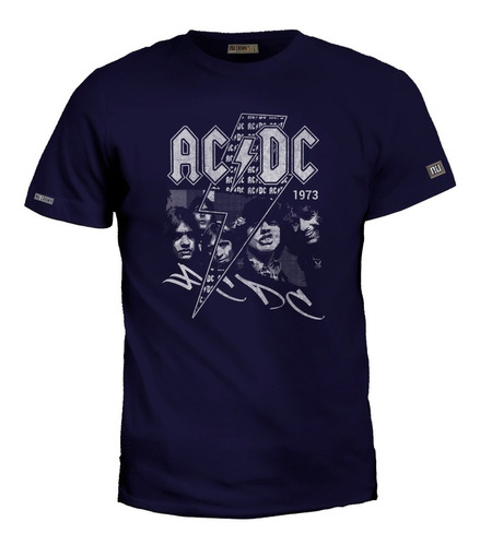 Camiseta Ac Dc Rock Banda Metal Acdc Eco