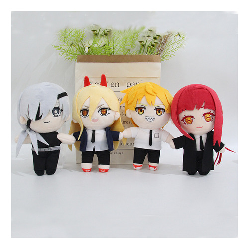 Mb Muñeca De Peluche Makima De Anime Chainsaw Man, Adorno