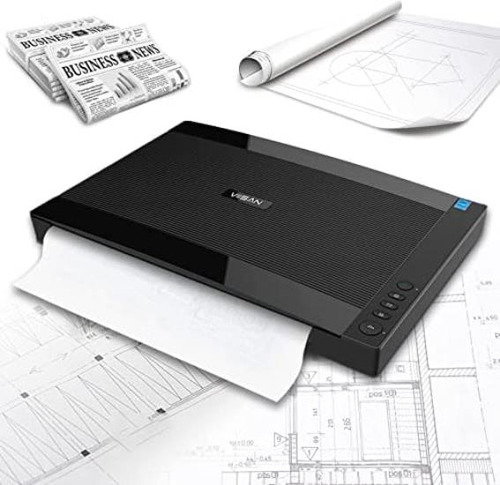 Escáner Plano Grande Viisan 3240 A3, 2400 Dpi, Sensor Cis, E