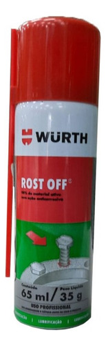 Removedor De Oxido Rost Off Wurth 300 Ml