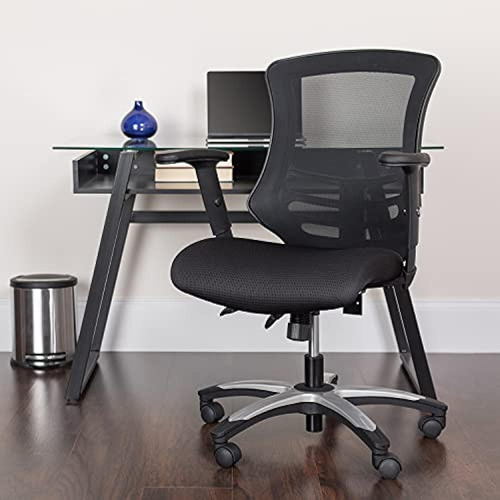 Silla De Escritorio Flash Furniture Bl-lb-8817-gg  Black