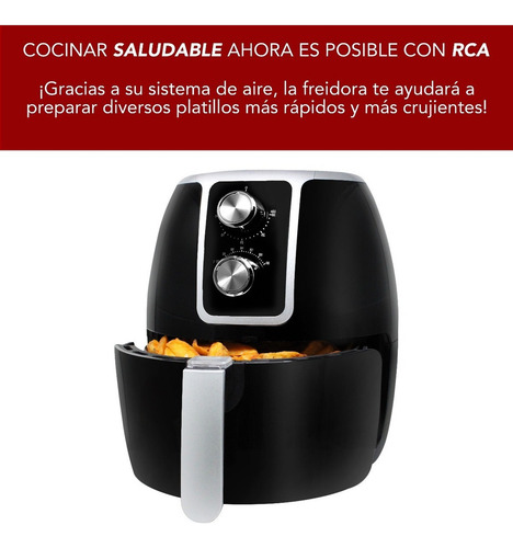 Freidora De Aire 3.5 L Rc-101 Temperatura Ajustable Rca
