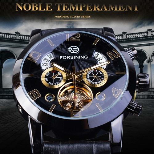 Relojes Mecánicos Forsining De Lujo Tourbillon