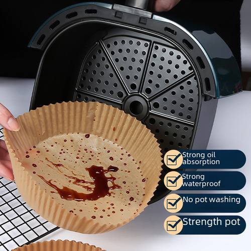 White - (20*4.5cm) Round Opp Bag 100 B- 250-2e - Air Fryer