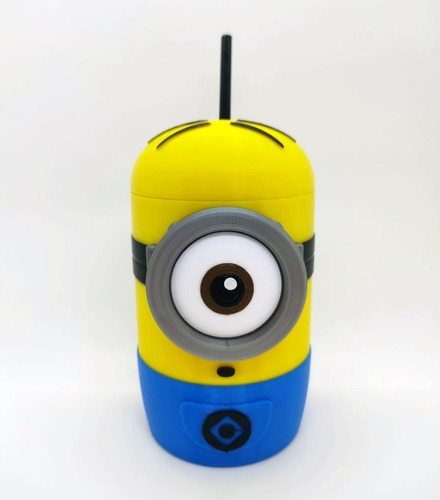 Vaso Minions 300 Ml Impresión 3d