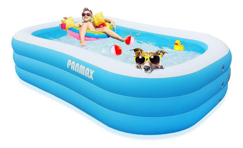 Panmax Piscina Inflable, 95 Pulgadas X 56 Pulgadas X 21 PuLG