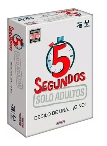 Juego De Mesa 5 Segundos Solo Adultos Toyco ELG 19006