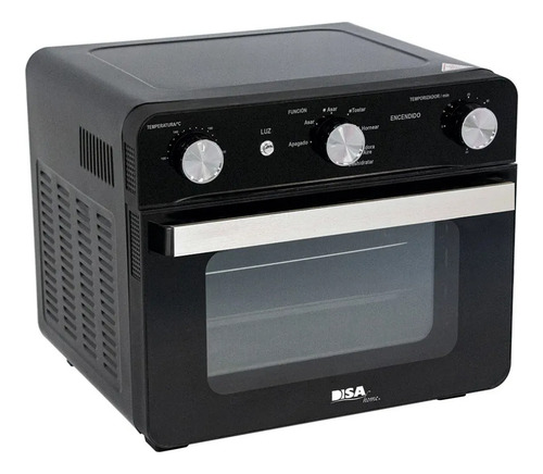 Horno Con Freidora De Aire Disa Home De 23 L Color Negro