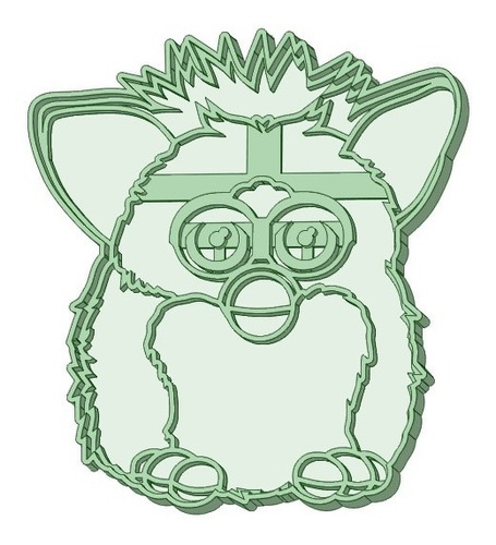 Furby Molde Cortante Para Galletas Fondeau