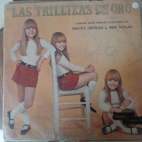 Vinilo Las Trillizas De Oro Cantan 12 Nuevas Canciones  If1