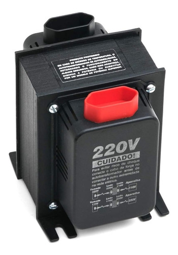 Autotransformador Tf-750 Com Sensor Térmico Upsai R10 Bivolt