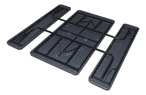 Set Mesa Y Bancos Plegables 137x70x72cm Diseño Madera Northw