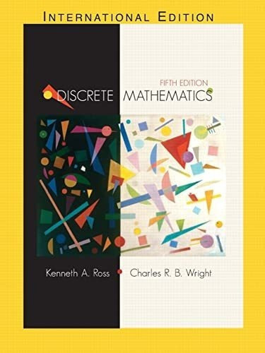 Discrete Mathematics - Ross, Keh, de Ross, Keh. Editorial Pearson en inglés