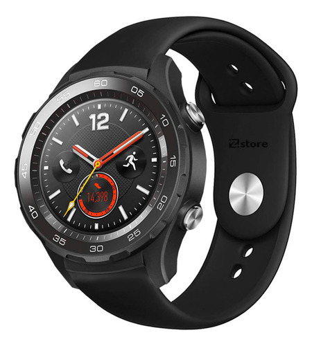 Correa Compatible Con Huawei Watch 2 Classic Negro