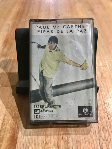 Paul Mccartney- Pipas De La Paz- Cassette- 03 Records