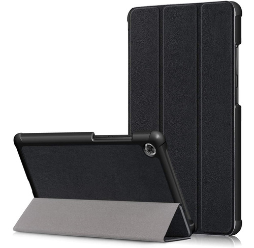 Funda Con Soporte Para Tablet Lenovo Tab M7 - Negro