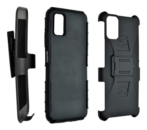 Imagen 2 de 8 de Funda Uso Rudo 3 En 1 Zte Blade V20 Smart 8010