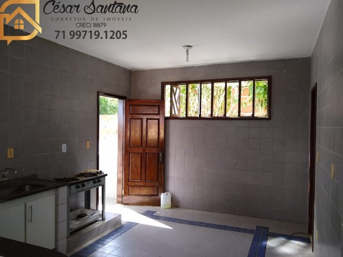 Imagem 14 de 30 de Casa 4/4 Sendo 1 Suíte Com Closet, Varanda, Colina Da Fonte - Itapuã - Ca01006 - 70004935