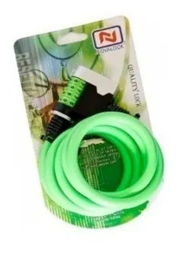 Imagen 1 de 1 de Linga Con Llave Y Combinacion Novalock