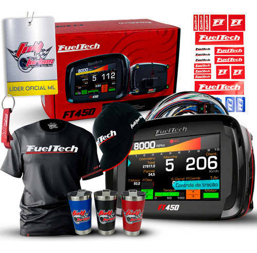 Fueltech Ft450 Com Chicote 3m