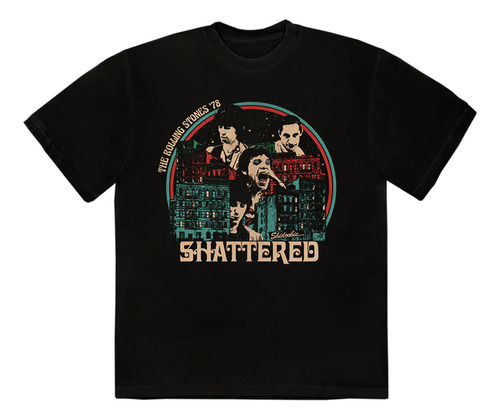 Remera The Rolling Stones Some Girls Shattered Importada