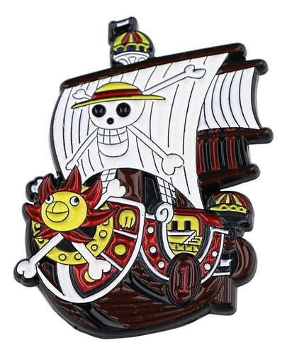 Pin Thousand Sunny Going Merry One Piece Pines Calidad Metal