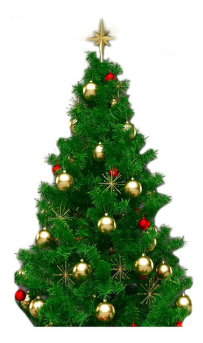 Arvore De Natal 90cm Pinheiro Trancoso 86 Galhos Pequeno Cor Verde