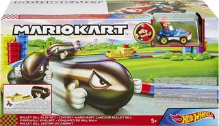 Hot Wheels Lanzador De Balas Mario Kart Gky54 Mattel